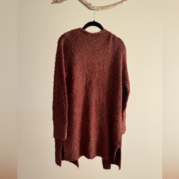 Eddie Bauer Long Brown Moonspun Cardigan NEW w/ tag - Picture 2 of 12